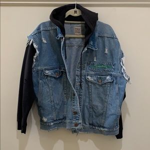 Furst of A Kind Sweatshirt/Jean jacket